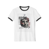 Feeling Empty Unisex Cotton Ringer T-Shirt - Stylish Graphic Tee for Everyday Wear