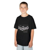 Kids 'Melting' Graphic Tee - Trendy Heavy Cotton T-Shirt for Fun & Play!