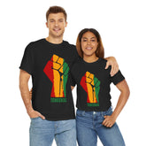 Empowerment Fist Unisex Heavy Cotton Tee - Celebrate Unity and Strength