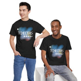 Men Heavy Cotton Tee - TCHECKAS SOUL Graphic Tee for Casual Style