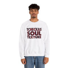 Tcheckas Soul Texture Crewneck Sweatshirt - Unisex Heavy Blend™