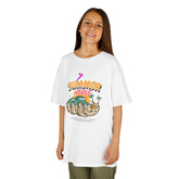Kids Summer Vibes Tee - Fun Vacation Graphic T-Shirt for Young Explorers
