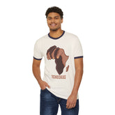 African History Ringer T-Shirt - TCHECKAS Design for Cultural Pride