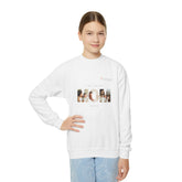 The Best Mom Ever Youth Crewneck Sweatshirt - Cozy Gift for Mother's Day