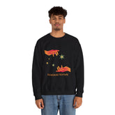 Tcheokas Texture Men Crewneck Sweatshirt - Cozy and Artistic Layering for All Occasions