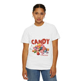 Whimsical Candy Unisex Garment-Dyed T-Shirt