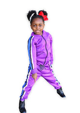 Tcheckas little girls 2pc tracksuits set