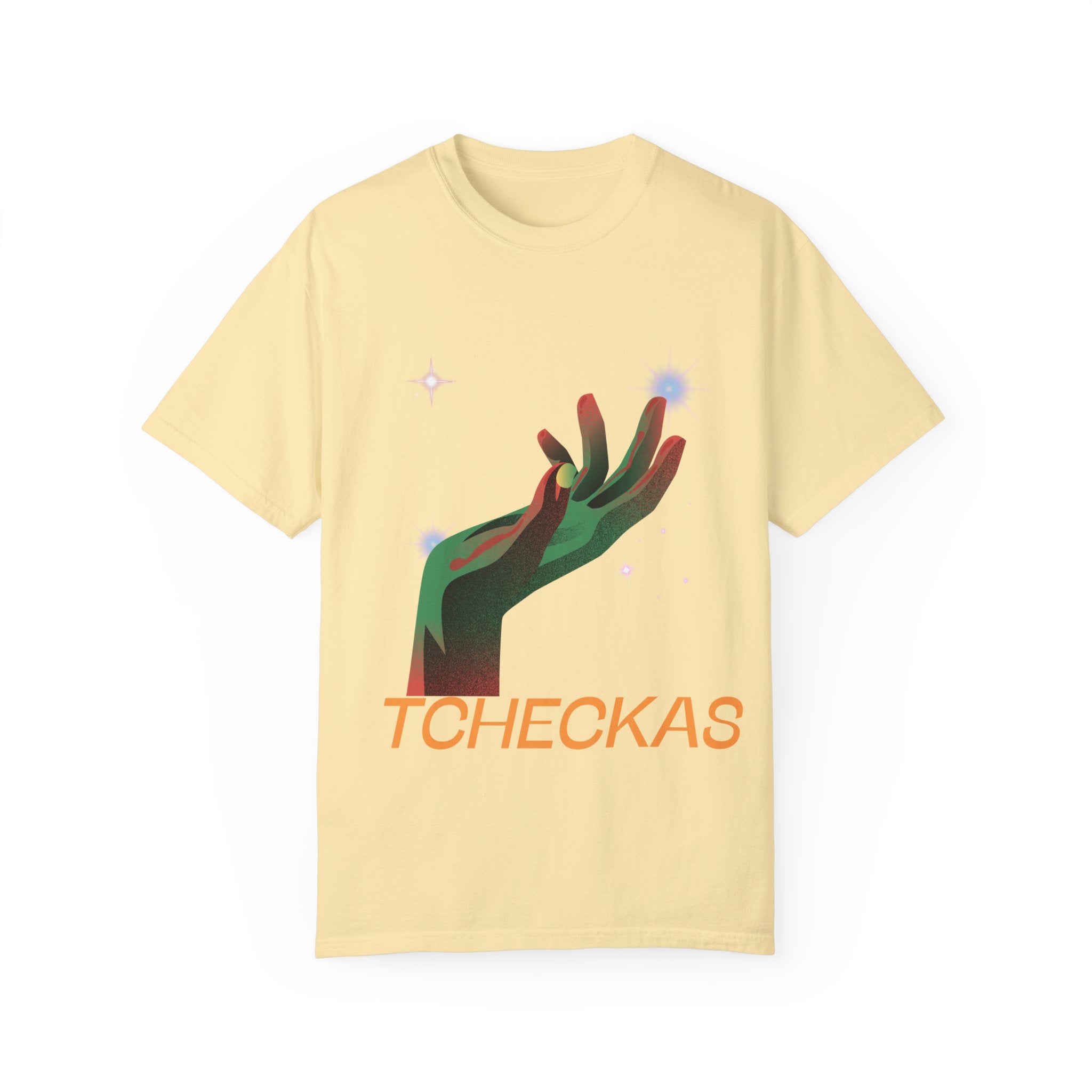 Artistic Unisex T-Shirt with Hand Design - Perfect for Casual Wear and Unique Gifts