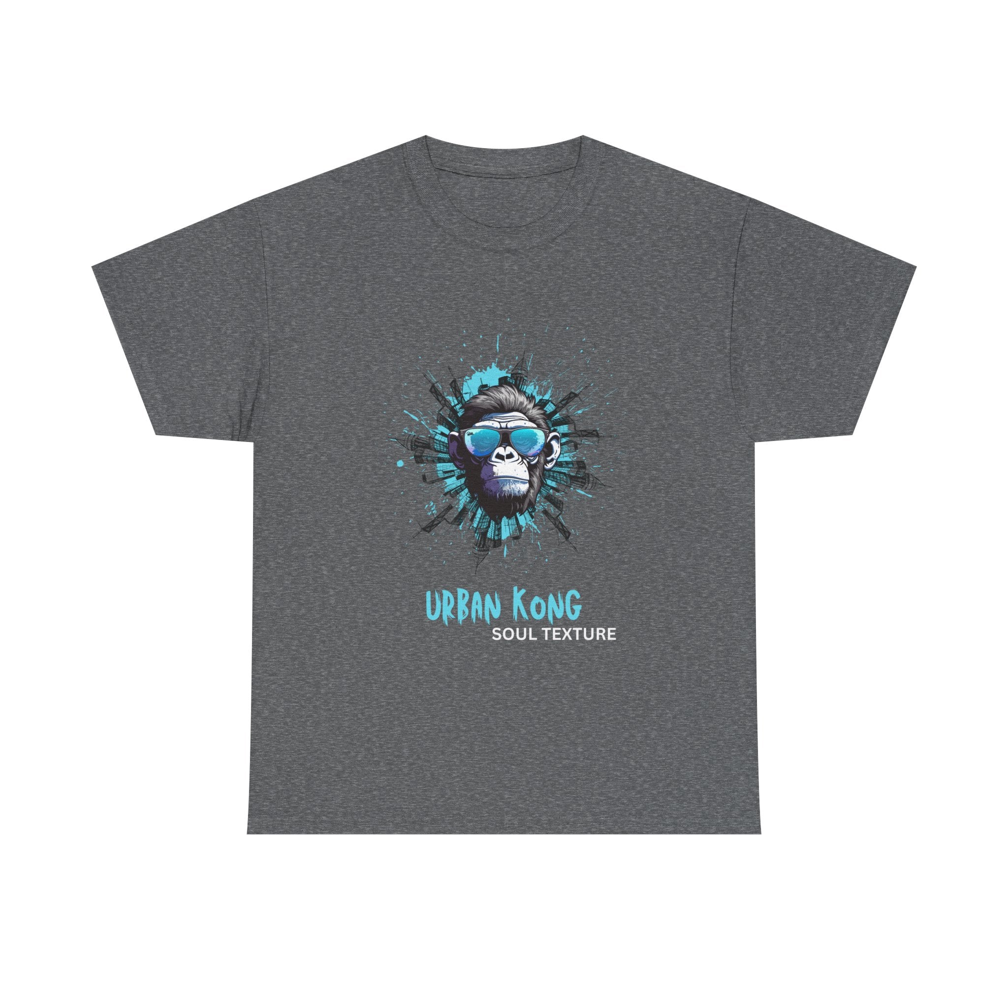Urban Kong Unisex Heavy Cotton Tee - Cool Gorilla Graphic T-Shirt