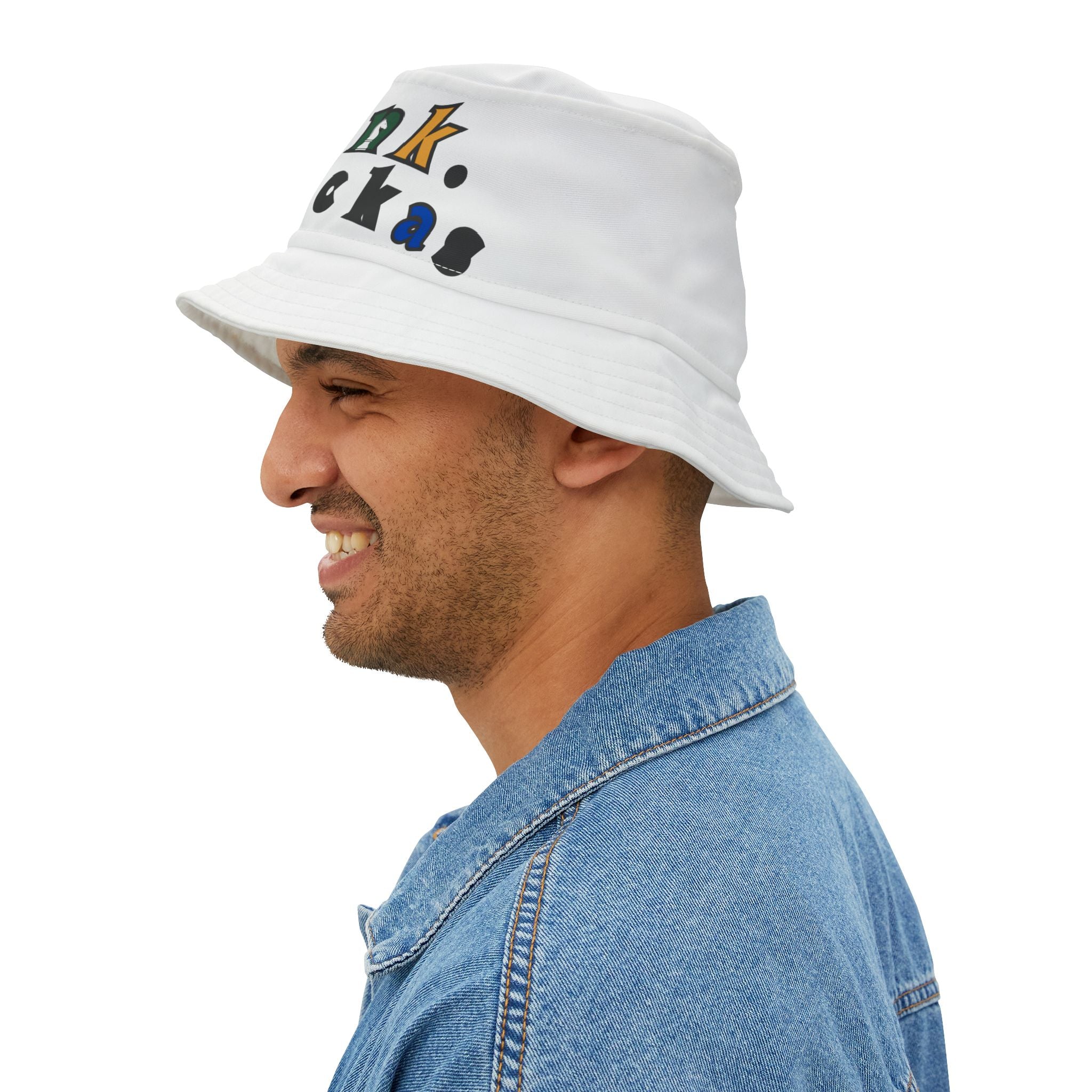 Chess-Inspired Bucket Hat - 'Think. Check.'