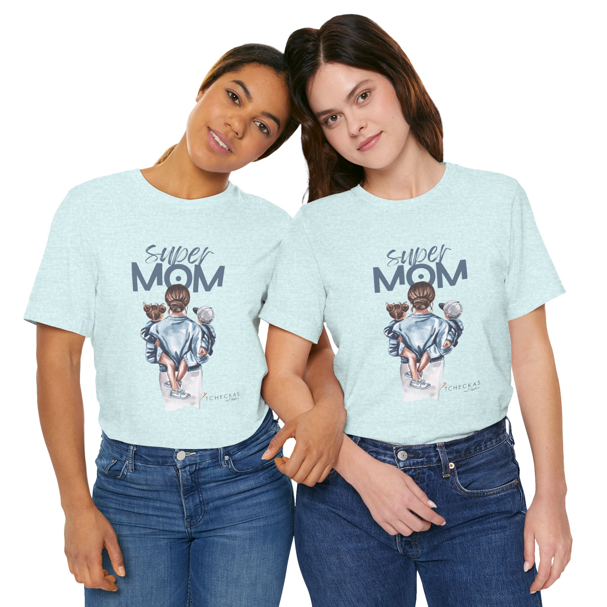 Super Mom Unisex Jersey Tee - Perfect Gift for Mother's Day