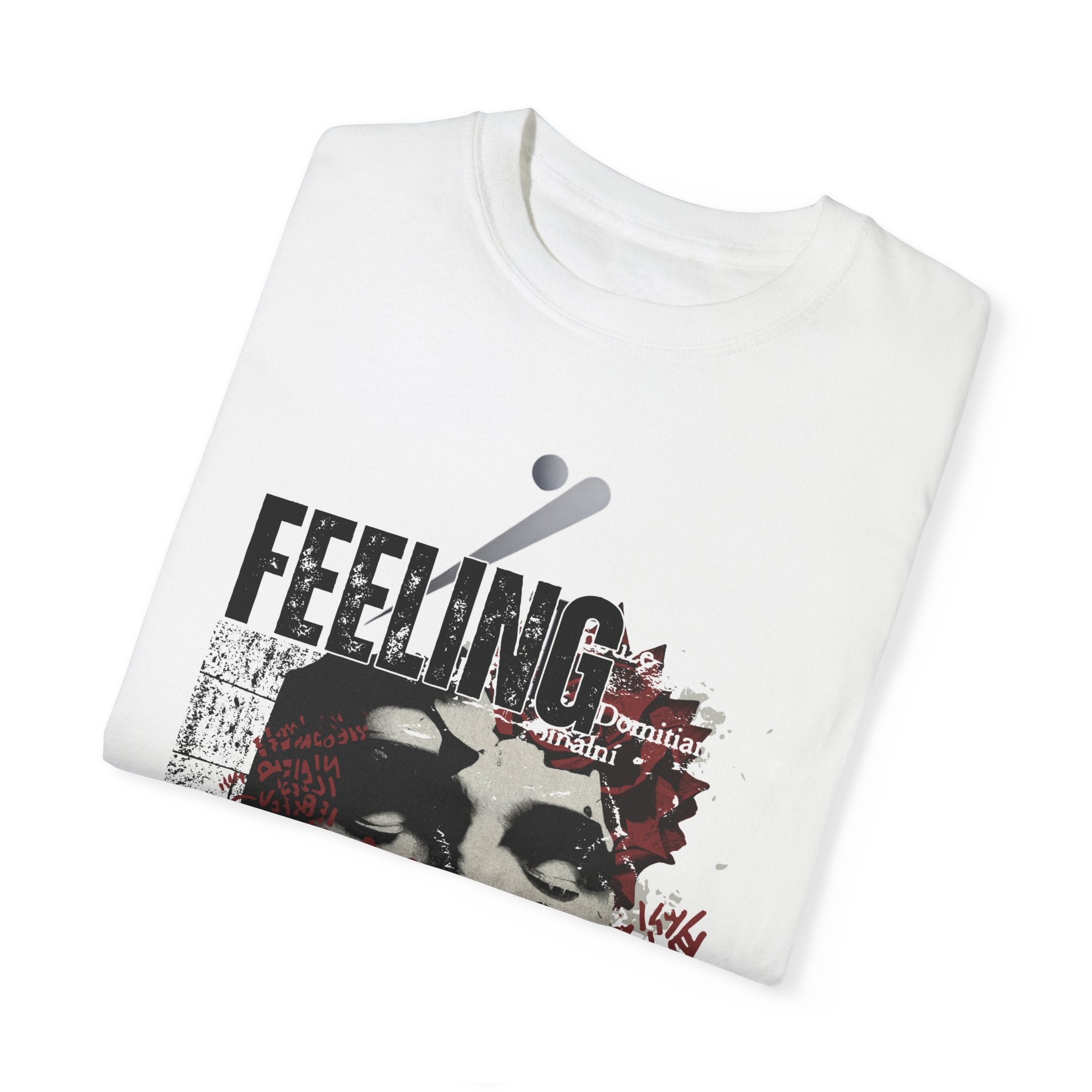 Feeling Empty Unisex Garment-Dyed T-Shirt | Artistic Expression Tee