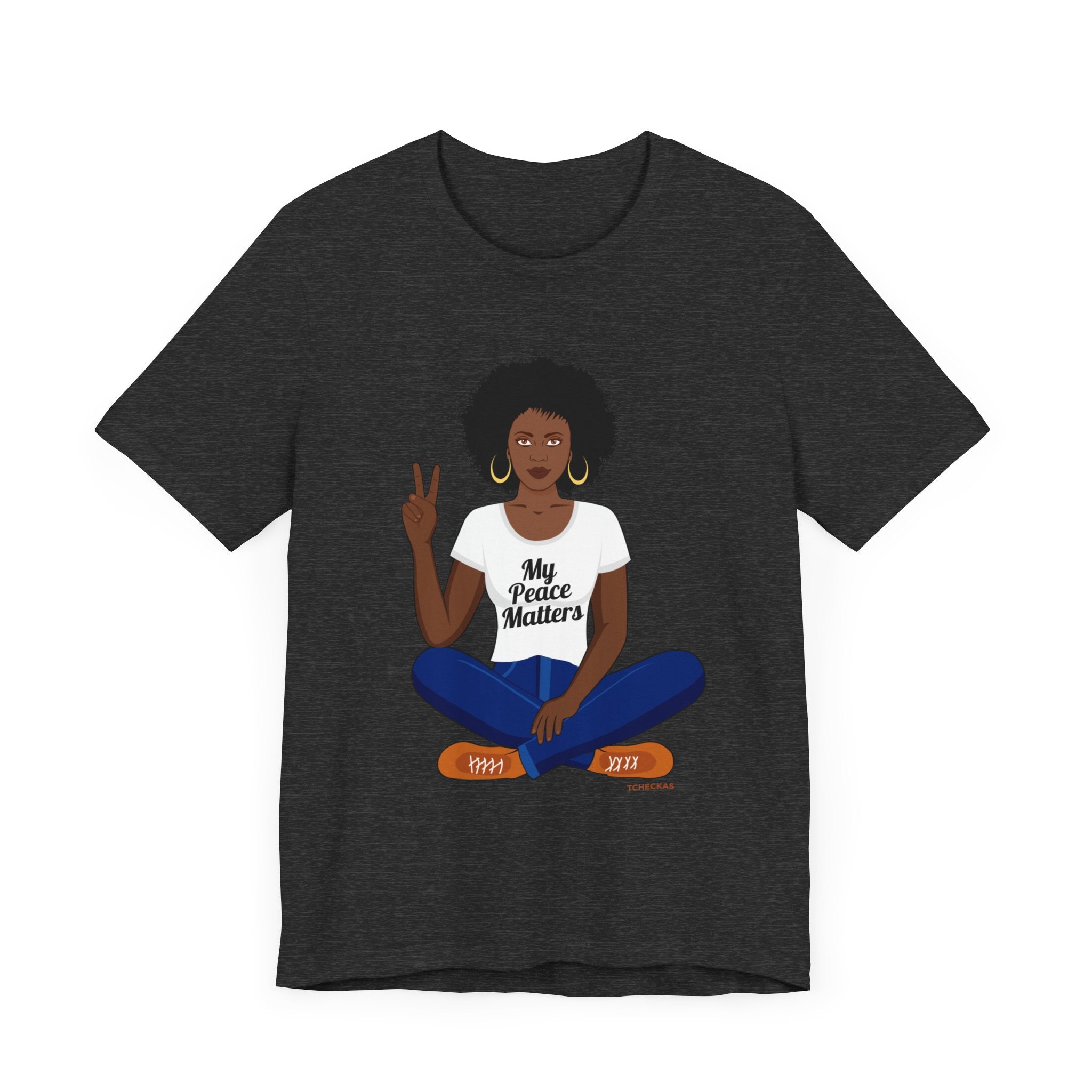 My Peace Matters Unisex Jersey Tee - Empowering Graphic Tee for Positive Vibes