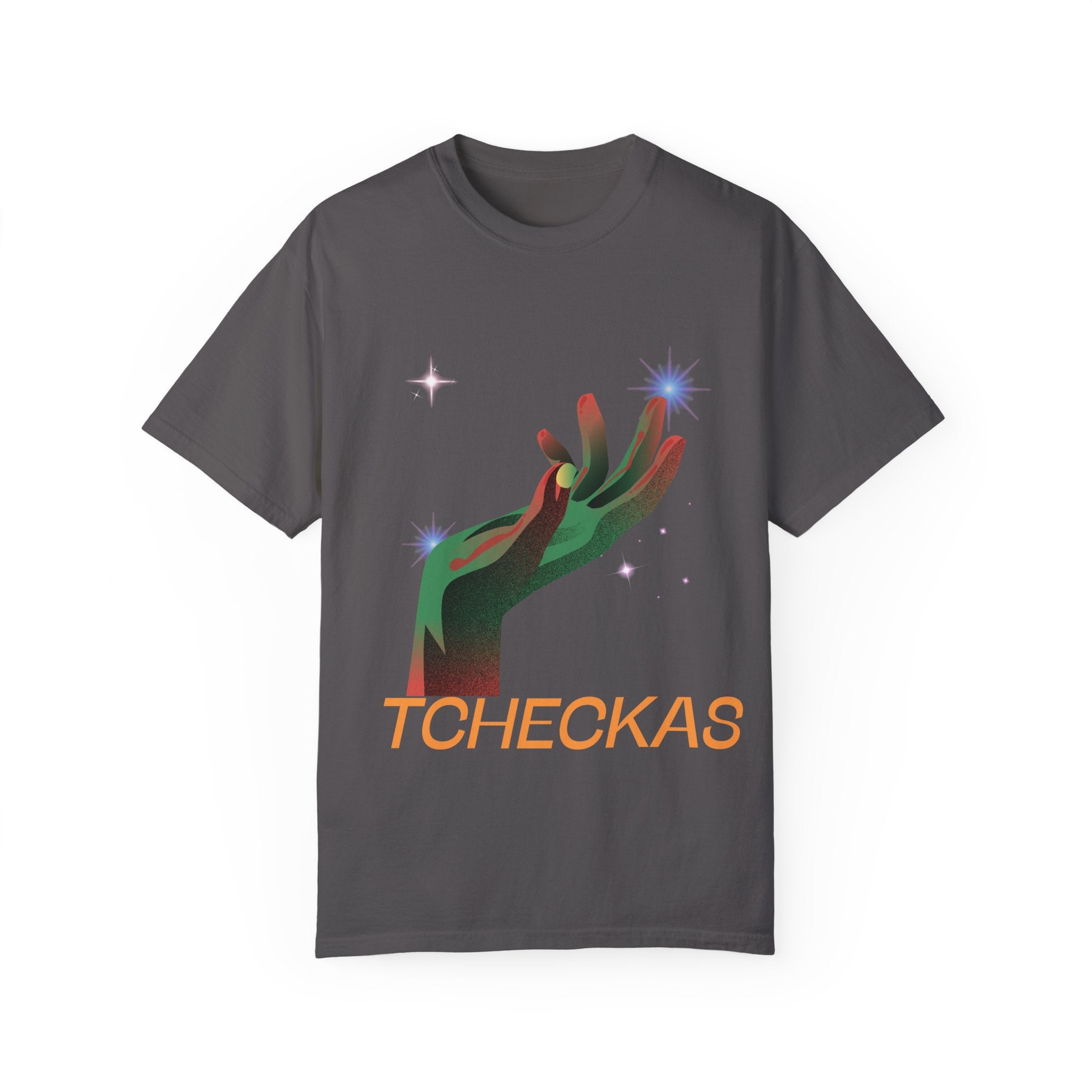 Artistic Unisex T-Shirt with Hand Design - Perfect for Casual Wear and Unique Gifts