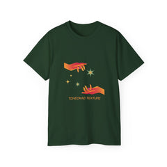 Artistic Touch Unisex Tee - Cosmic Hand Design
