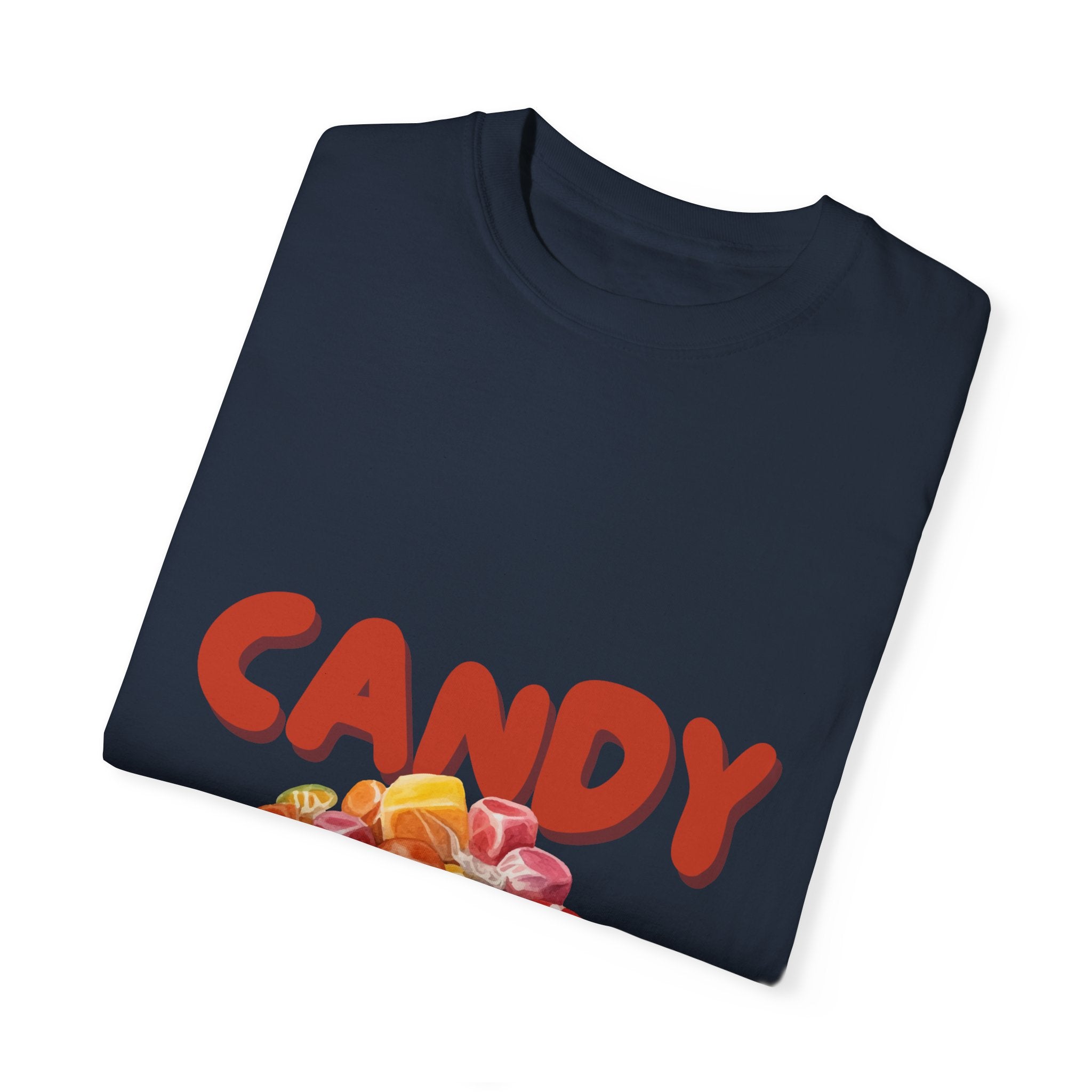 Whimsical Candy Unisex Garment-Dyed T-Shirt