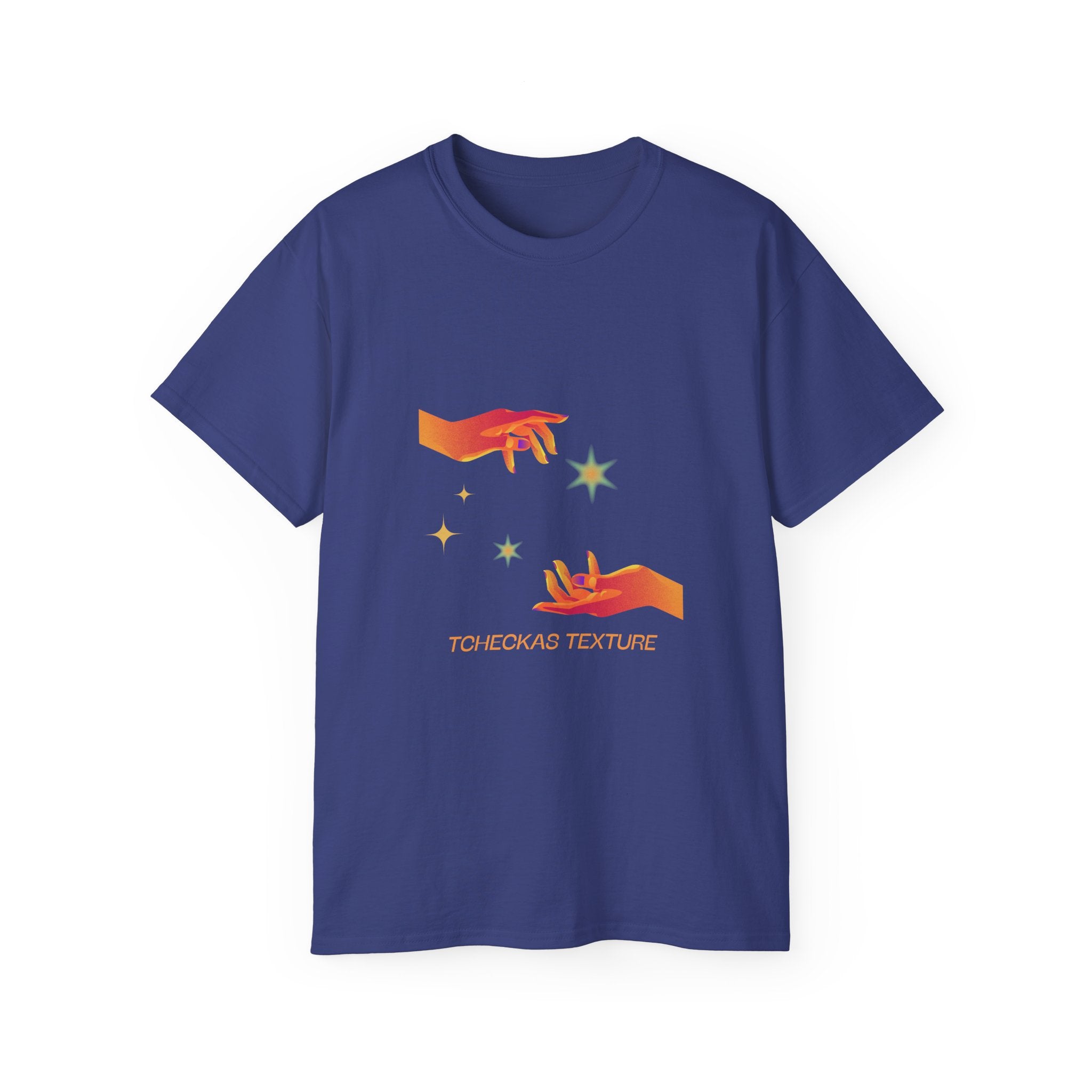 Artistic Touch Unisex Tee - Cosmic Hand Design